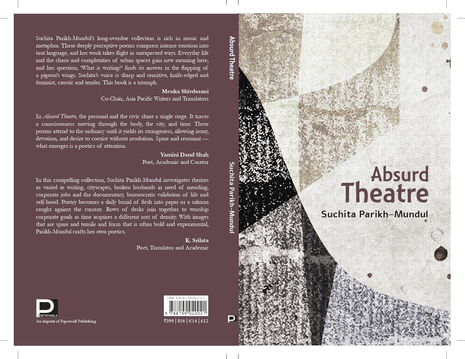 Cover of Absurd Theatre by Suchita Parikh-Mundul