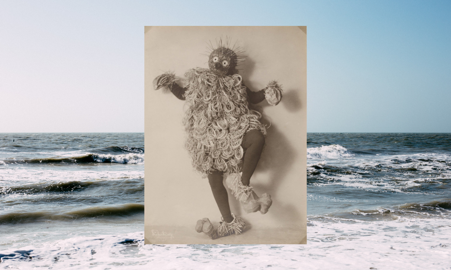 Editorial collage for “Upon the Heath”