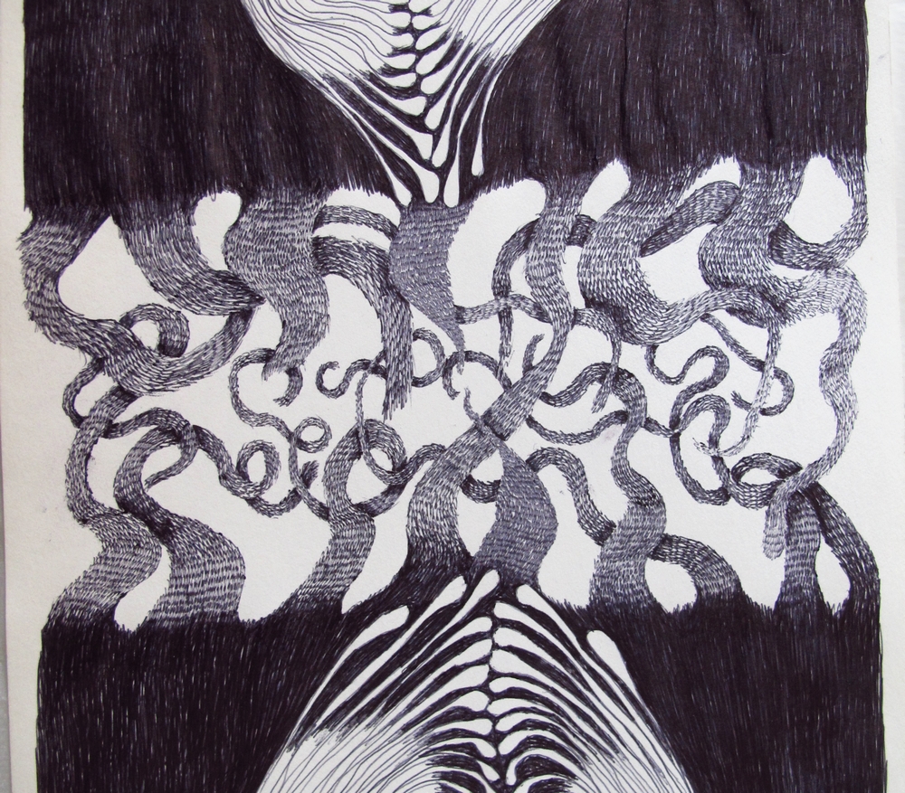 Later came a point where the shading needed to be experimented with.