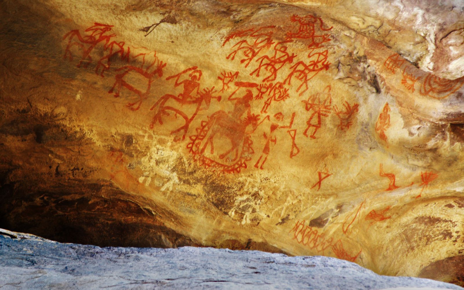  Bhimbetka Cave Paintings 